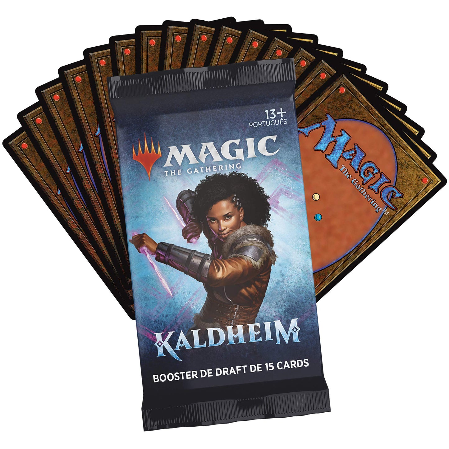 Magic: The Gathering Kaldheim Bundle | 10 Draft Boosters (150 Magic Cards) + Accessories