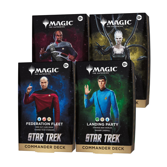 Magic: The Gathering | Star Trek Commander Deck Bundle