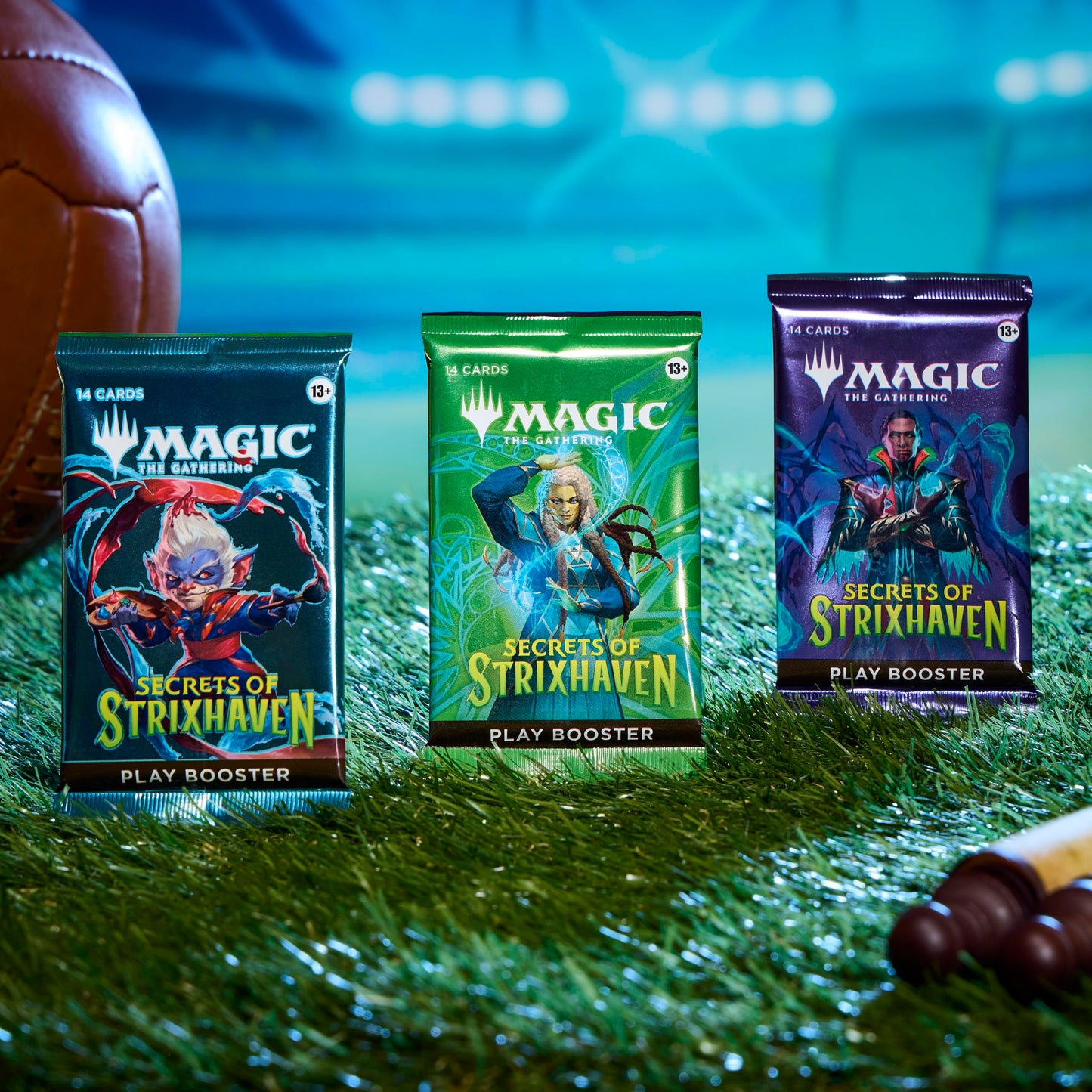 Magic: The Gathering Secrets of Strixhaven - Draft Night (1 Collector Booster, 12 Play Boosters, 90 Lands, 10 Token Cards)
