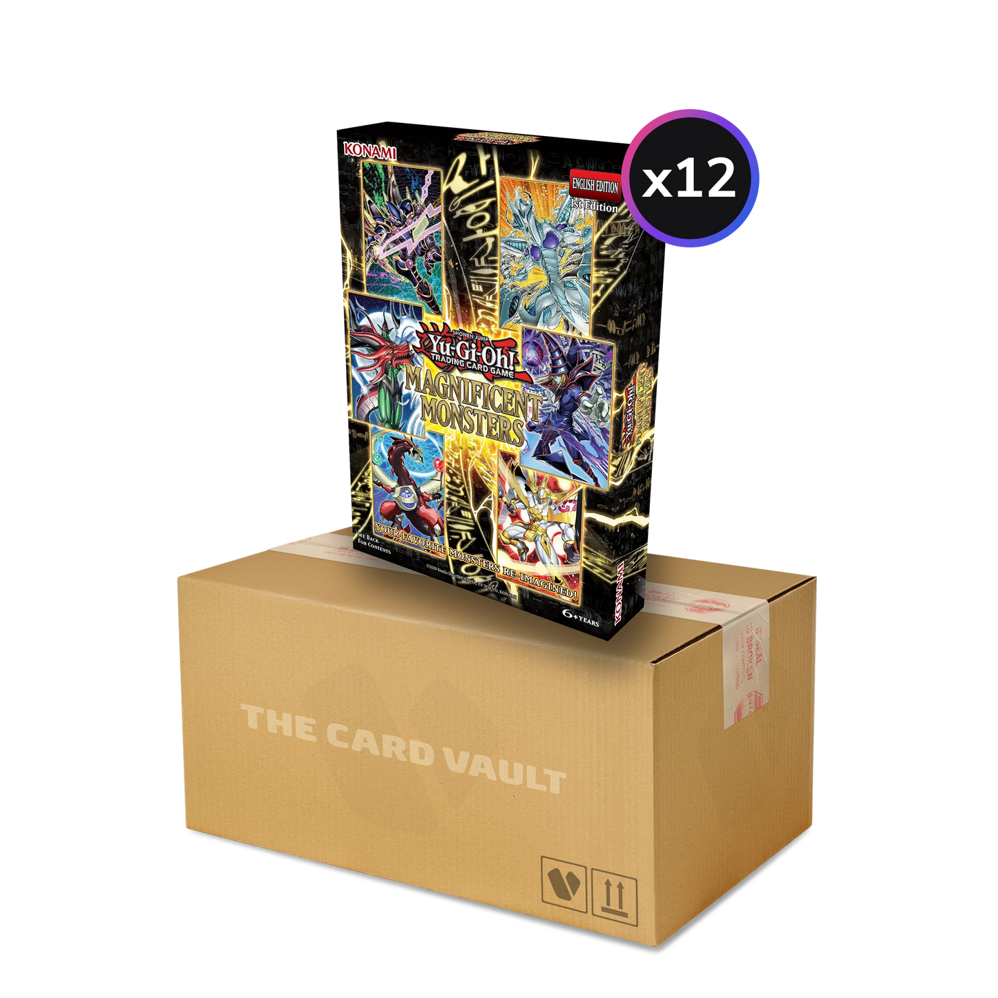 Yu-Gi-Oh! - Magnificent Monsters - Display Case (12x Tuck Boxes) (1st Edition)
