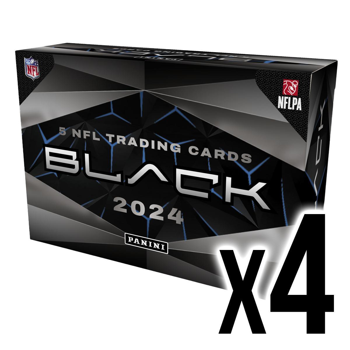 4x2024 Panini Black Hobby Boxes Break #1012